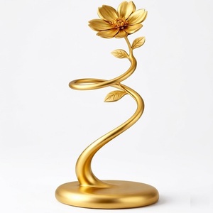 Aluminium Metal Ruby Gold Plated Fruit Basket Decorative <b>Object</b> Irregular Shape Modern Tabletop Home Decoration Single Piece - Product Image 3