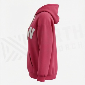 Sweat-shirts à épaules tombantes pour femmes, haute qualité, manches longues, unis, décontractés, oversize, avec cordon de serrage, pour le printemps - Product Image 3