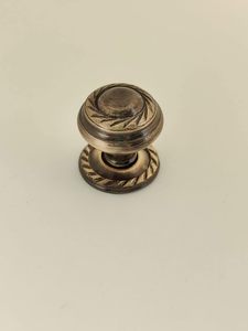 Antique Brass Cabinet <b>Drawer</b> Knobs Brownish <b>Gold</b> Vintage Wardrobe Kitchen Door <b>Pull</b> Handle Classic Furniture Hardware - Product Image 4