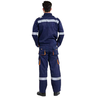Fabricante Personalizado de Uniformes de Trabajo de Alta Visibilidad Reflectantes de Poliéster, con Logotipo Personalizado, Servicio OEM