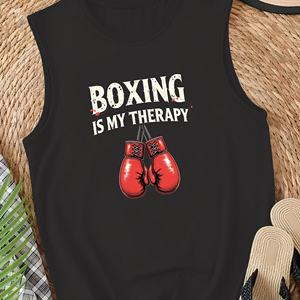 BOXING IS MY THERAPY Gilet décontracté pour femme - Product Image 2