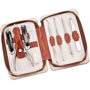 Kit de manucure et pédicure de qualité supérieure avec outils de soin en acier inoxydable durable, kit de soin des ongles professionnel, kit de beauté en gros - Product Image 3