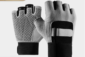 Fingerless Gym <b>Gloves</b> for Men & Women Breathable <b>Weight</b> Lifting <b>Gloves</b>, Anti-Slip Grip for Fitness & Workout Training - Product Image 6