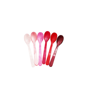 Cuillère en résine de haute qualité, taille personnalisée, ensemble de couverts de luxe, manche en résine effet miroir, taille sur mesure, cuillère à dîner pour hôtels et usage domestique - Product Image 4