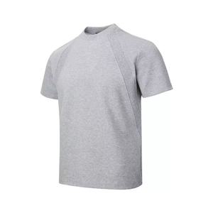 T-shirt décontracté pour homme de haute qualité, 100% coton, tissu respirant à couche d'air, col rond, manches courtes, séchage rapide, taille plus, coupe classique - Product Image 3