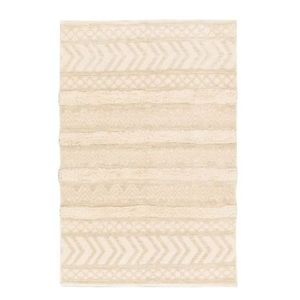 Meilleur prix, tapis géométrique moderne, rectangle, coton biologique, tissage plat, style scandinave, lavable, pour salon - Product Image 1