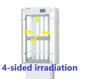 Small Plant Growth Chamber 60L Capacity Natural Light See-Through Model P7-03 <b>Thermostatic</b> 1 Temperature <b>Control</b> - Product Image 3