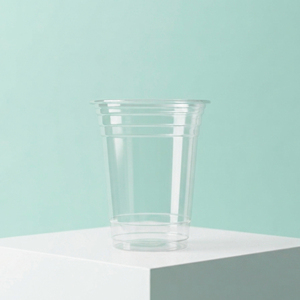 Vasos de Plástico PP Transparentes Desechables de Vietnam, de Pared Simple, 95 mm de Diámetro, 16 oz, con Tapas para Bebidas Frías, Té y Café - Product Image 1