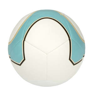 Balón de Fútbol Ligero de Cuero Sintético Cosido a Máquina, Tamaño 3, Mini Balón de Fútbol para Niños - Product Image 1