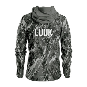 Eco Friendly Sublimation Hooded Windbreaker <b>Jacket</b> Custom Zip Up <b>Lightweight</b> Outdoor Sports <b>Jacket</b> for Men Women - Product Image 5