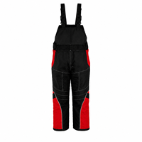 Combinaison de protection unisexe pour agents canin K9 avec panneaux rouges, vêtements de travail résistants à l'abrasion pour l'entraînement des chiens, uniforme de sécurité pour hommes