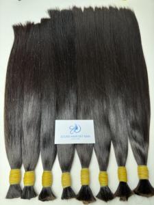 Meilleure vente 100% naturel vietnamien brut Extensions de cheveux humains qualité en vrac Bundle dans la main douce lâche vague profonde Afro Curl Styles - Product Image 2