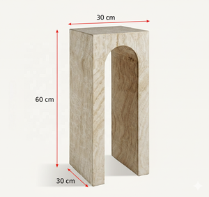 Table d'appoint gigogne en marbre de style Mid-Century Modern pour le marché B2B en Inde - Product Image 2
