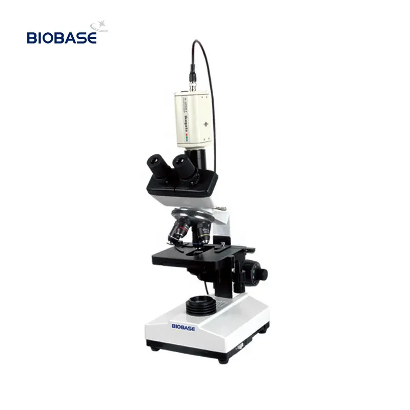 BIOBASE Factory Lab Microscope Digital Student Portable Trinocular Electron Microscope Camera BXTV-1