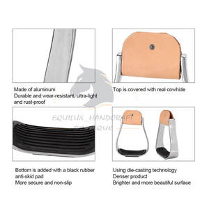 Estribos para Caballo de Color Sólido Hechos en Pakistán, Estribos para Caballo a Precio Económico, Estribos para Caballo Ligeros - Product Image 2