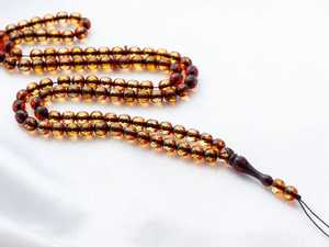 Tasbih islamique élégant en résine |   Chapelet Misbaha Subha fait main sur le thème de l'ange pour la décoration intérieure et pour hommes et femmes - Product Image 5