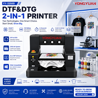 Imprimante DTF/DTG polyvalente YY-3250D A3 tout-en-un pour la personnalisation de sweats en coton, de maillots en polyester, de sacs et de denim