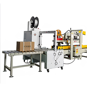 Máquina Automática Eléctrica para Abrir, Formar y Sellar Cajas de Cartón con Fleje de PET/PP para Cajas de Transporte, Alta Productividad - Product Image 2