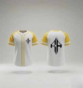 Maillots de baseball en polyester 100% imprimés numériquement, technique d'impression numérique, pour adultes, col en V, haute qualité par RIVIAN ATLANTIC - Product Image 1