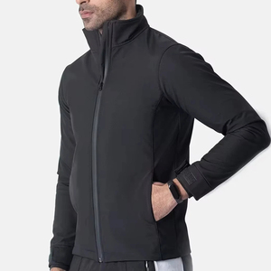 Chaqueta de Invierno Softshell Slim para Hombre OEM, de Alta Calidad, Poliéster Impermeable, Transpirable, Resistente al Viento, con Cuello Alto y Cremallera 2027 - Product Image 2