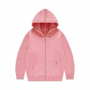 Sweat à capuche zippé à épaules tombantes, délavé à l'acide, avec logo imprimé personnalisé, streetwear de haute qualité, en molleton épais français. - Product Image 1