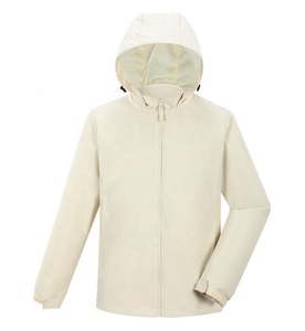 บริการพิมพ์โลโก้ตามสั่ง OEM เสื้อแจ็คเก็ตผ้าแคนวาสและไนลอนน้ำหนักเบา กันลมสำหรับฤดูหนาว คอตั้ง บุผ้านวม พิมพ์ลายดิจิทัล - Product Image 6