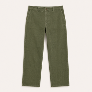 Pantalones Chinos de Pana para Hombre, Corte Recto, Casuales, Antiarrugas, Antibolitas, Ecológicos, 100% Algodón Elástico, OEM ODM - Product Image 1