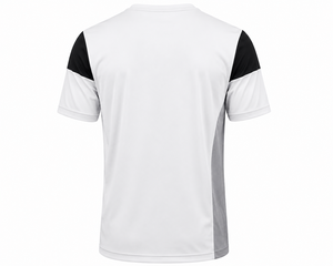 เสื้อยืดคอกลมแขนสั้นผ้าฝ้ายแท้ 100% แห้งเร็ว พรีเมียม คัสตอม สำหรับผู้ชายและผู้หญิง รับผลิตแบบ OEM ODM แบรนด์ส่วนตัว ขายส่งจากโรงงาน - Product Image 5