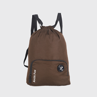 Sac à dos à cordon Arctic Fox pour enfants, sac de plage imperméable avec logo personnalisé, doublure en polyester et nylon doux