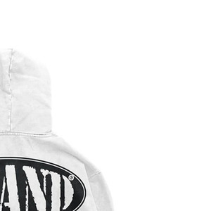 เสื้อฮู้ดดี้สีขาวสำหรับผู้ชาย แบรนด์ Brand Studio พิมพ์ลายกราฟฟิตีด้านหลัง ลาย Rules the World สไตล์สตรีทแวร์ ซิปหน้า ผ้าฝ้าย 100% แห้งเร็ว ระบายอากาศได้ดี มีกระเป๋า - Product Image 4