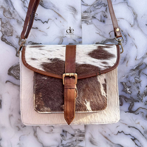 กระเป๋าถือสำหรับผู้หญิงหนังวัวแท้กระเป๋าสตางค์ดีไซน์ใหม่กระเป๋าสะพายข้างแบบลำลองมีสไตล์กระเป๋าอเนกประสงค์หนังแท้ตะวันตก - Product Image 1