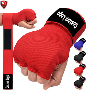 Vendas de Boxeo y MMA Ajustables Personalizadas con Acolchado Interior de EPE, Cierre de Gancho y Bucle, Protección de Nudillos, Alta Calidad - Product Image 1