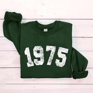 Sudadera de Invierno con Logotipo Personalizado Bordado, Lavado Ácido, Estilo Vintage, Cuello Redondo, Oversize, de Algodón, Estilo Urbano - Product Image 1