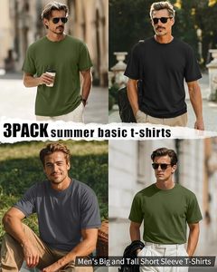 เสื้อยืดคอกลมแขนสั้นผ้าฝ้ายพรีเมียมสำหรับผู้ชาย สวมใส่สบาย เหมาะสำหรับฤดูร้อน ขายส่งจากโรงงานผลิตเสื้อผ้า - Product Image 2