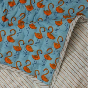 Edredón Reversible para Bebé, Hecho a Mano, con Relleno de Algodón Mul Premium, Atractivo Diseño Multicolor, Ideal para Decoración del Hogar - Product Image 3