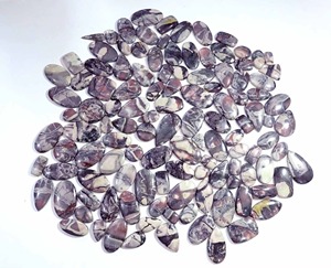 Pierre précieuse naturelle de qualité supérieure en jaspe porcelaine, cabochon, pierre précieuse en vrac, forme mixte, jaspe pour la fabrication de bijoux - Product Image 3