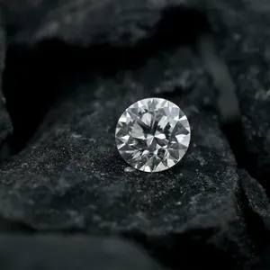 Diamante Suelto de Diseño Clásico, Corte Redondo, Brillo Brillante, para Joyería de Lujo, Disponible a Precio de Fábrica - Product Image 2