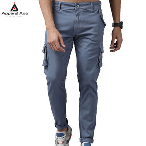High Quality Men Joggers pant Streetwear Men Cargo Joggers Solid Color Men Cargo Joggers - Product Image 1