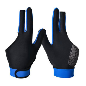 Glo Brothers Three Finger Billiards <b>Glove</b> Polyester Camouflage Print Non Slip Hook Loop Closure Ambidextrous Outdoor Use Unisex - Product Image 4