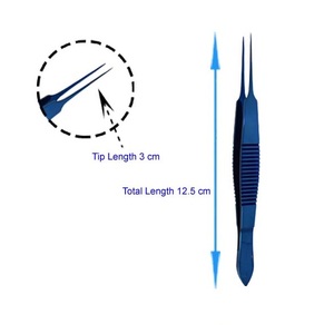 คู่มือการใช้เครื่องมือผ่าตัดจักษุวิทยา 3.5 นิ้ว รุ่น Desmarres & Lambert Chalazion Forceps ทำจากสแตนเลส - Product Image 3