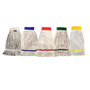 Factory Wholesale Heavy Duty Reusable Mini Cotton Mop Head Refill High Dehydration Lightweight Self-Wringer Stainless Tray - Product Image 2