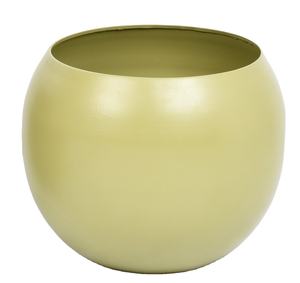 Maceta de Hierro Estilo Rústico en Oro Mate, Ecológica, Duradera y Ligera para Hogar y Jardín, Venta al por Mayor - Product Image 1