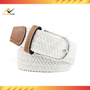 เข็มขัดแฟชั่นลำลองคุณภาพสูงสำหรับผู้หญิงและผู้ชาย  วัสดุโพลีเอสเตอร์  ดีไซน์หรูหรา  ปรับขนาดได้  หัวเข็มขัดโลหะผสม  แข็งแรงทนทาน  ขายส่ง - Product Image 4