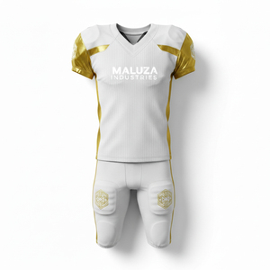 Uniforme Profesional de Fútbol Americano 2026, Conjunto Completo Personalizado con Nombre y Número del Equipo, Impresión por Sublimación, Pantalones Cortos de Secado Rápido para el Día del Partido - Product Image 5