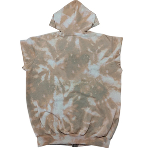 Sweats à capuche zippés style streetwear en tissu respirant, effet délavé à l'acide, prix de gros, pour hommes et adultes - Product Image 2