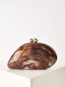 Bolso de Mano de Resina de Lujo Creativo, Producto Hecho a Mano de Alta Calidad, Nuevo Diseño de Bolso de Mano de Resina Epoxi para Mujeres y Niñas - Product Image 2