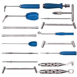 Kit d'instruments chirurgicaux orthopédiques manuels de base pour chirurgie des fractures avec vis canulées de 6,5 mm en acier inoxydable, compatible Ariston, CE - Product Image 3