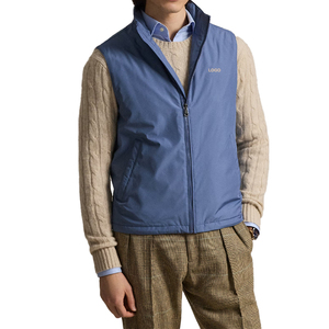 Premium Southland Insulated <b>Gilet</b> Men Quilted Vest OEM Custom Luxury Winter Outdoor Front Logo Americana Outerwear Fashion - Product Image 1
