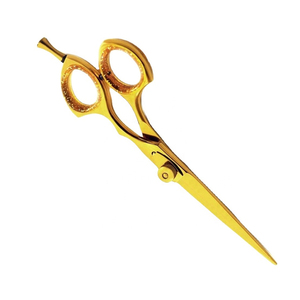Tijeras Profesionales de Peluquería de 6 Pulgadas, Doradas, de Acero Inoxidable Afilado, para Uso en Salón, para Diestros - Product Image 5