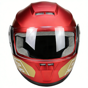 Cascos Ligeros con Logotipo Personalizado para Motocicleta, <span class=keywords><strong>Casco</strong></span> de Seguridad Integral para Motociclistas, Accesorios para Motocicleta - Product Image 4